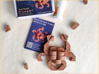 Kattoos Miniature Terracotta Bricks (D.I.Y. Crab)